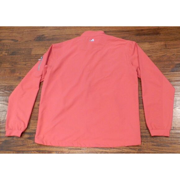 Peter Millar Element 4 Wind Red Jacket Men's Size Large - Picture 2 of 3